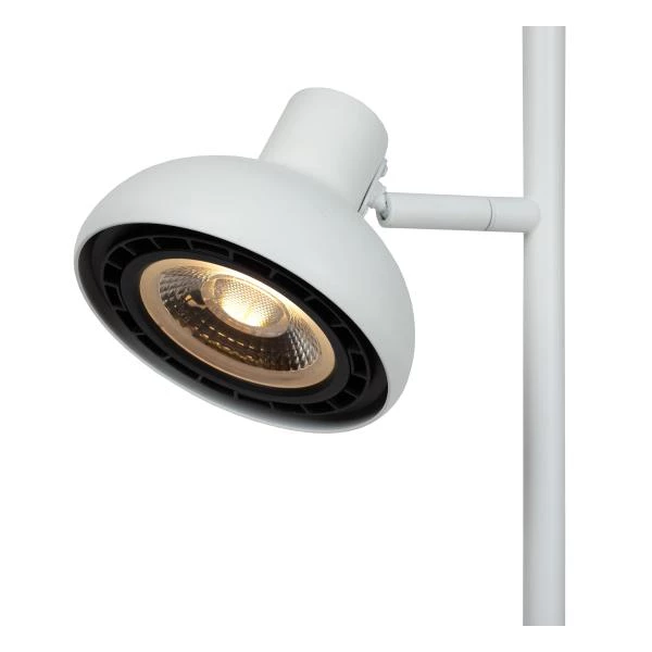 Lucide SENSAS - Floor lamp - 2xGU10 (ES111) - White - detail 2